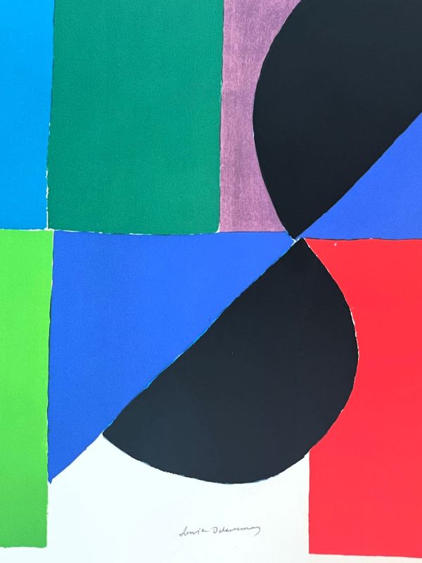 Nocturne matinale (Lithographie) - Sonia DELAUNAY