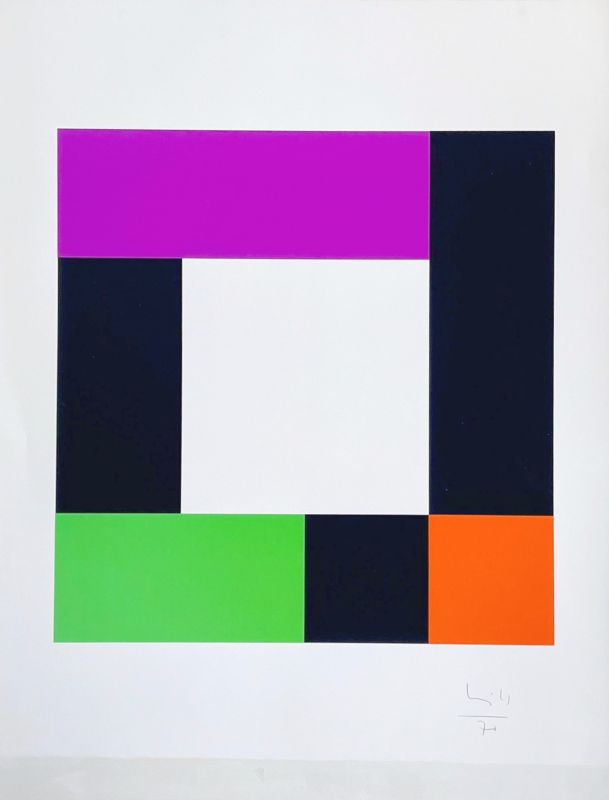 Untitled (Silksreen) - Max BILL