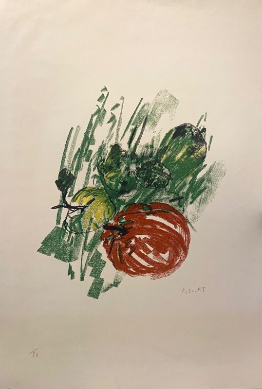 Joseph Pollet (1897- 1979) // Squash (Farblithographie) -  Artistes Divers