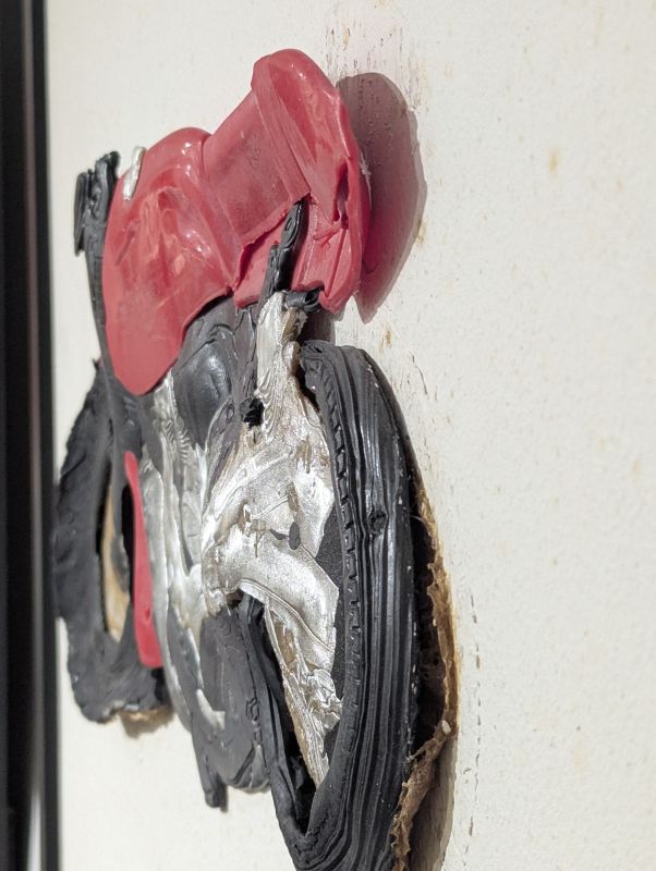 Motorradkompression (Skulptur) -  CÉSAR (BALDACCINI)