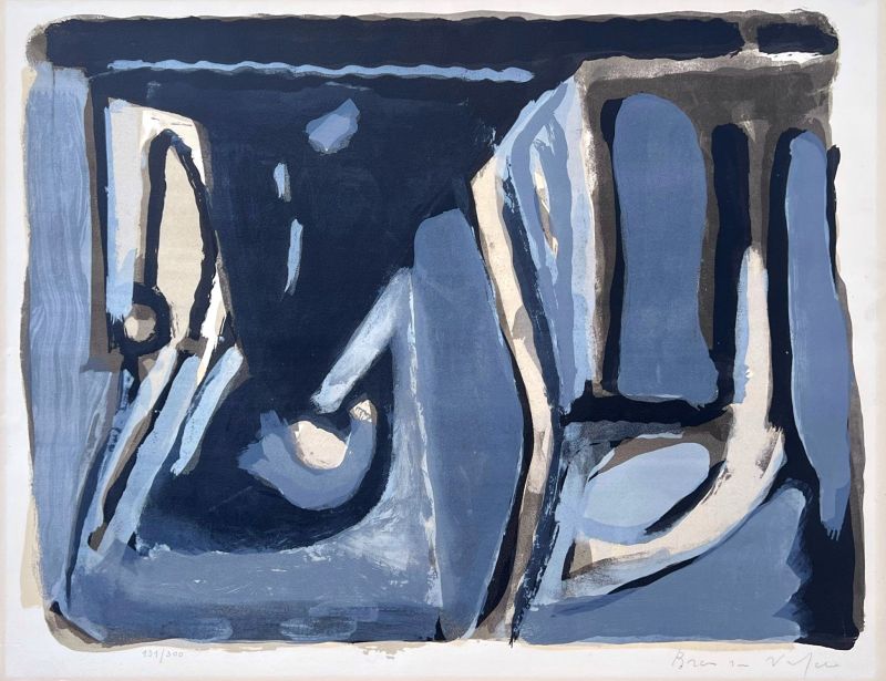 Nocturno (Litografía) - Bram   VAN VELDE