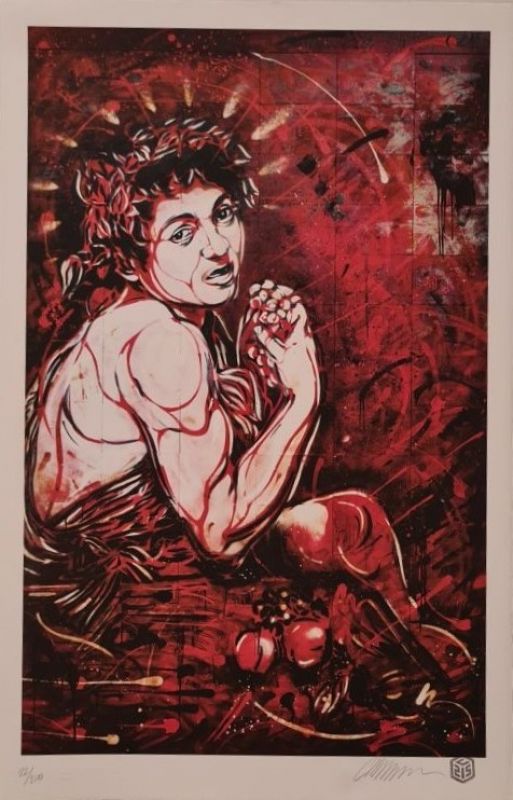 C215 (Christian Guémy) (1973)/ Baccho (Lithograph) -  C215