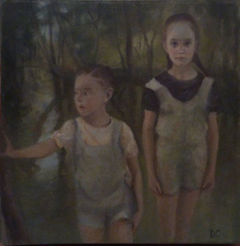 Tarde verde (Oil on canvas (contemporary) ) - Dolores  CAPDEVILA