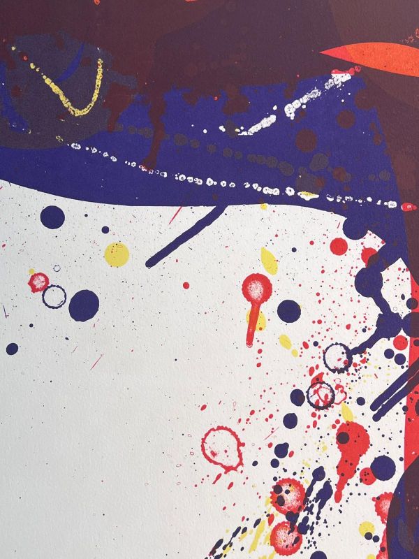 Sans titre (L.II P-3) (Lithographie) - Sam FRANCIS