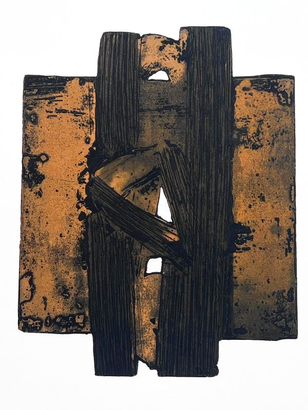 Eau-forte XXVIII (Eau-forte) - Pierre  SOULAGES
