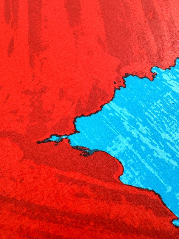 Abstract composition II (Lithograph) — Gérard SCHNEIDER — Detail view