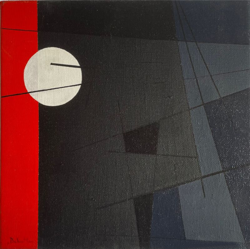 Sans titre (Oil on canvas (modern)) - Jacqueline DEBUTLER