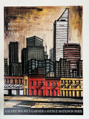 Affiche de la Galerie Maurice Garnier (Affiche) - Bernard BUFFET