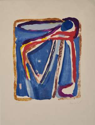 Sans Titre (Lithographie) - Bram   VAN VELDE