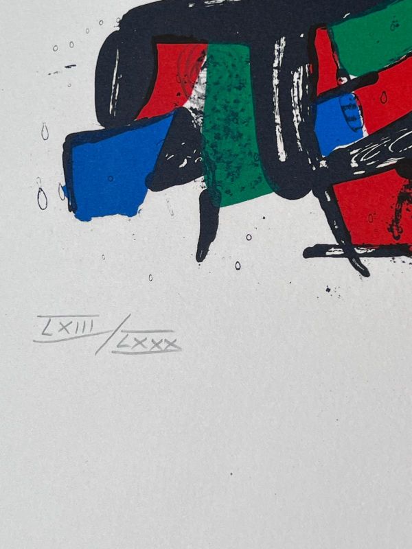 Miro Litografía n°IV (Litografía) - Joan  MIRO