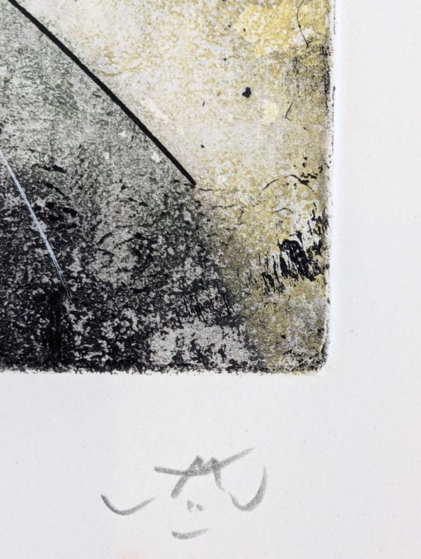 Untitled (Etching and aquatint) - Roberto  MATTA