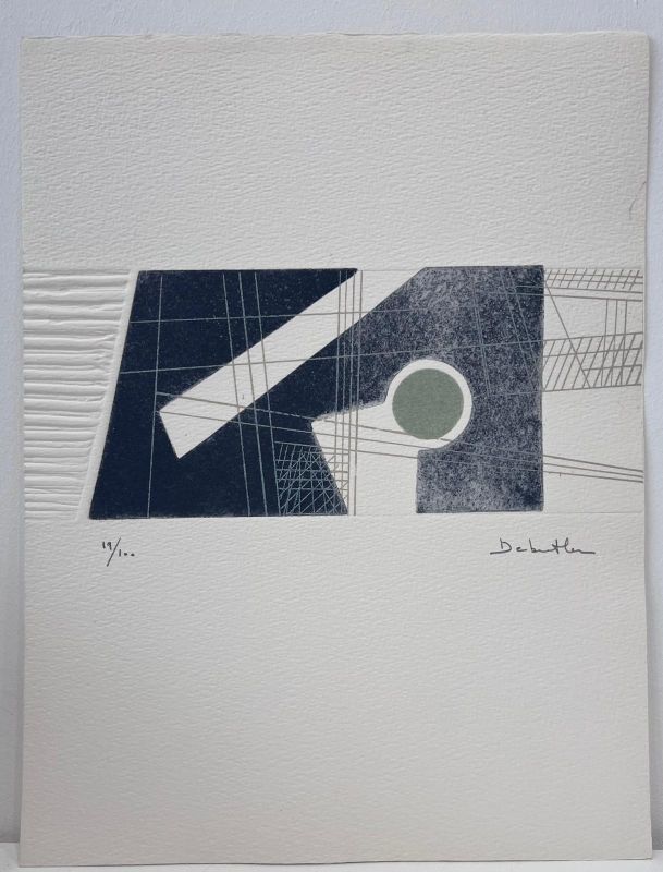 Image du temps (Grabado) - Jacqueline DEBUTLER