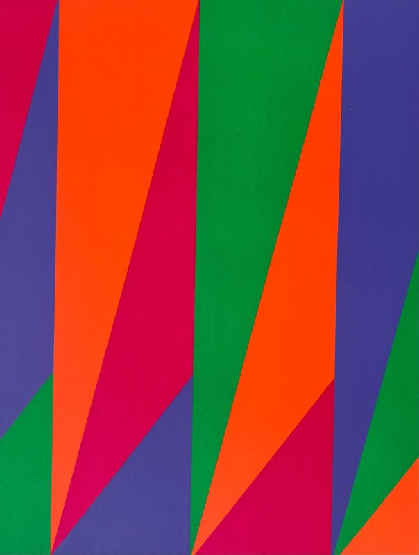 Variación en tres colores (Litografía) - Max BILL