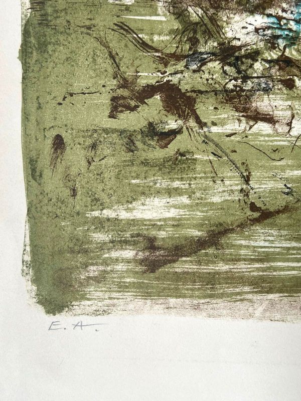 Sans titre (Lithographie) - Wou-ki  ZAO
