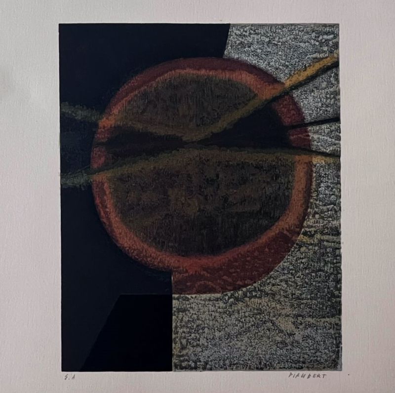 Jean PIAUBERT (1900-2002) // Composition V (Lithograph) — Artistes Divers