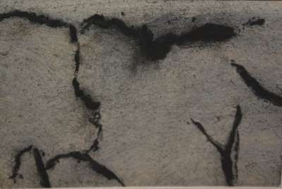 Falaise grise II (Charcoal) - Jean-Jacques  DOURNON