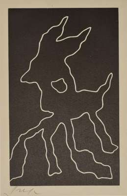 Wortträume - planche 1 (Bois gravé) - Hans ARP