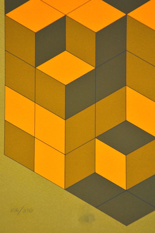 Microcosmos (Sérigraphie) - Victor  VASARELY