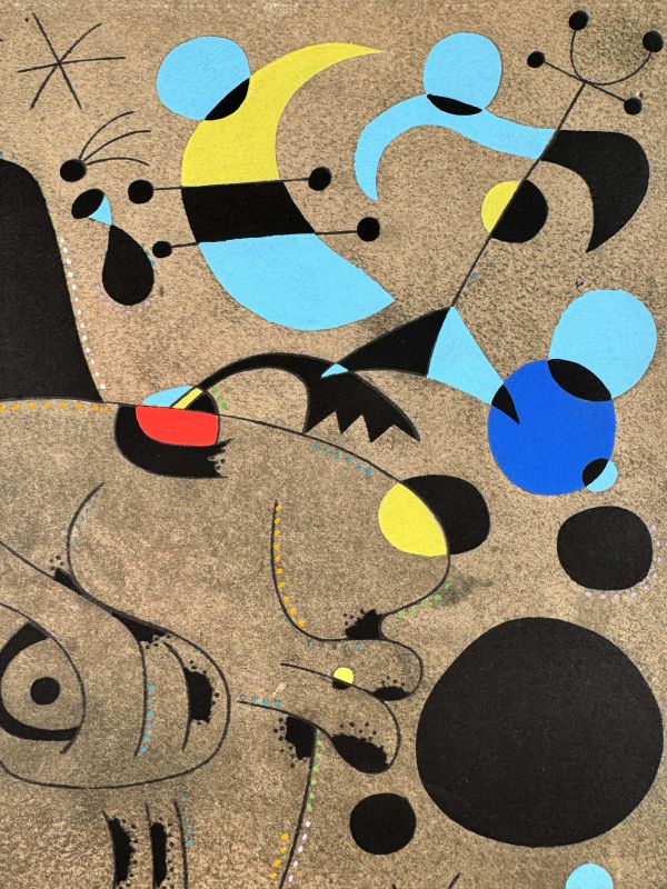 Mujer en la noche (Constelaciones) (Plantilla) - Joan  MIRO