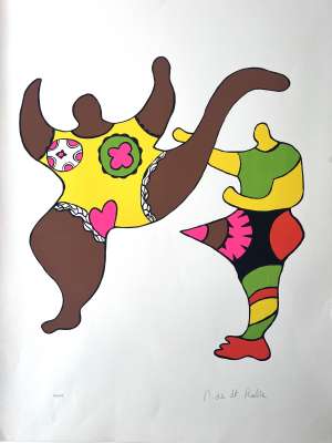 Nana power (Sérigraphie) - Niki DE SAINT PHALLE
