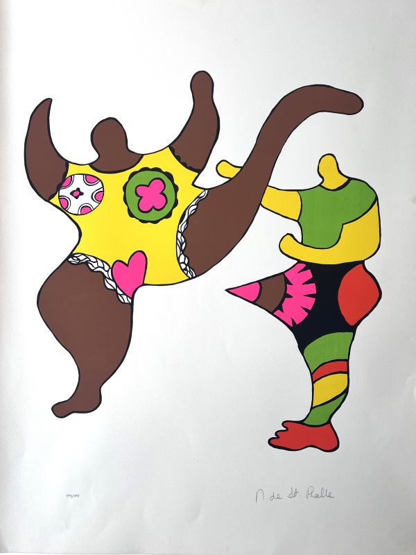 Nana power (Sérigraphie) - Niki DE SAINT PHALLE