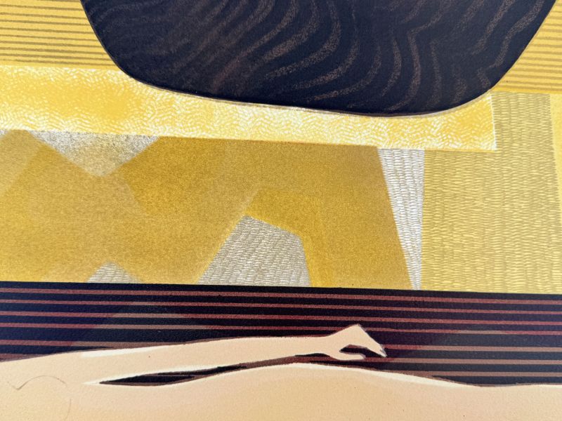 André Minaux (1923-1986) // Nu dans l'atelier (Litografía) — Artistes Divers — Vista de detalle