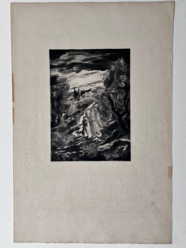 Recherche de la pureté (Drypoint) - Bernard BUFFET