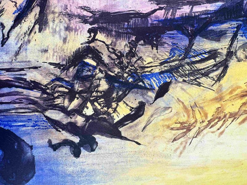 Ohne Titel (Radierung und Aquatinta) - Wou-ki  ZAO