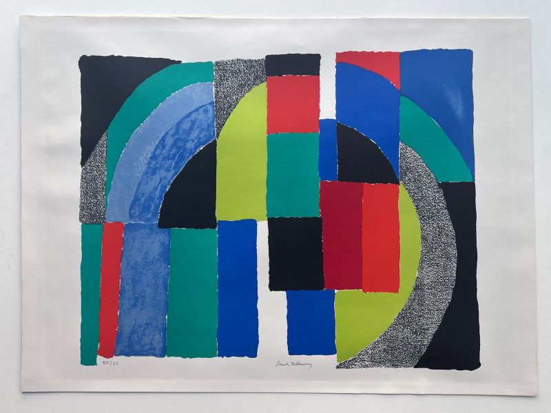 Viking (Lithograph) - Sonia DELAUNAY