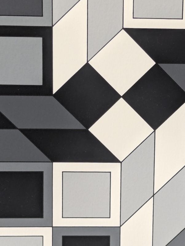 Microcosmos (Silkscreen) - Victor  VASARELY