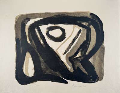 Untitled (Lithograph) - Bram   VAN VELDE