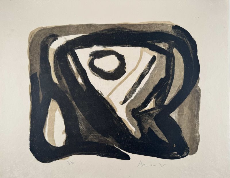 Sin t&iacute;tulo (Litografía) - Bram   VAN VELDE