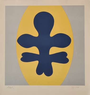 Pflanzenbild (Lithographie) - Hans ARP