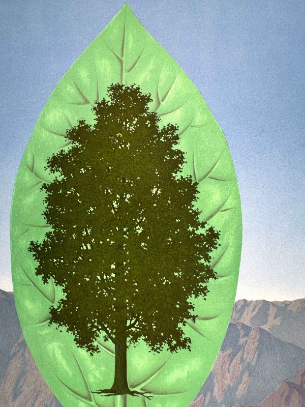 Le dernier cri (Farblithographie) — René MAGRITTE — Detailansicht