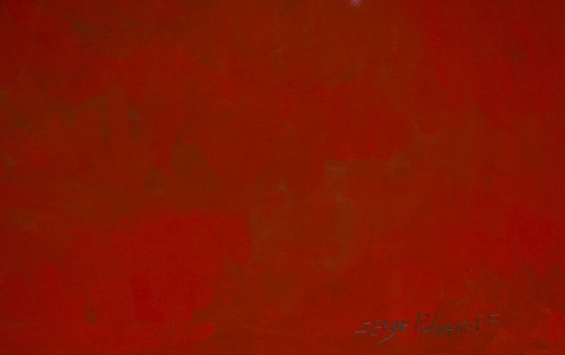 Orange composition (Gouache (modern)) - Serge  POLIAKOFF