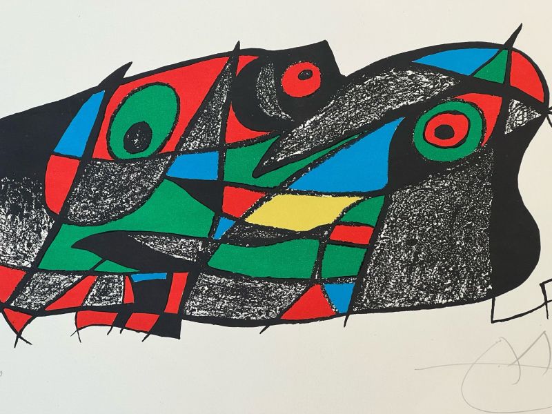 Joan Miro. Fotoscop (Lithographie) - Joan  MIRO
