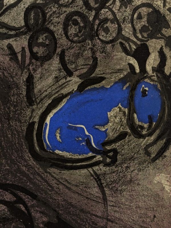 Pleurs de J&eacute;r&eacute;mie (Les Proph&egrave;tes) (Lithograph) - Marc CHAGALL
