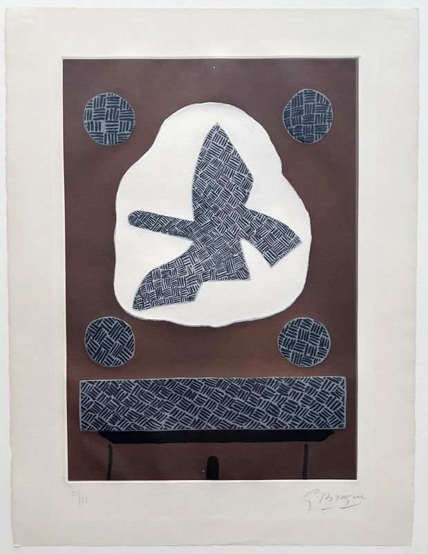 L'oiseau de passage (Eau-forte et aquatinte) - Georges BRAQUE