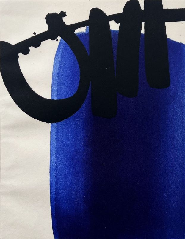 Eau-forte XXI (Eau-forte et aquatinte) - Pierre  SOULAGES