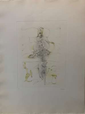 Onze heure et demie (Grabado) - Hans BELLMER