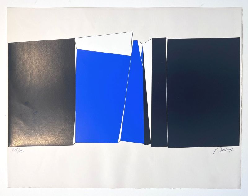 Jean Baier (1932-1999) // Untitled (Silkscreen) -  Artistes Divers