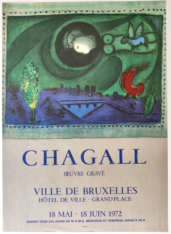 Œuvre gravé (Poster) - Marc CHAGALL