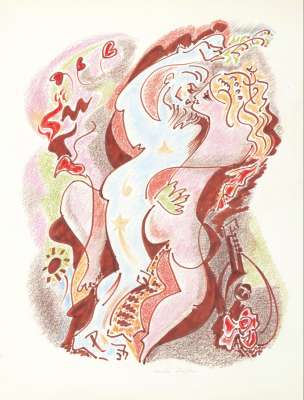 Sans titre (Dibujo (moderno)) - André  MASSON