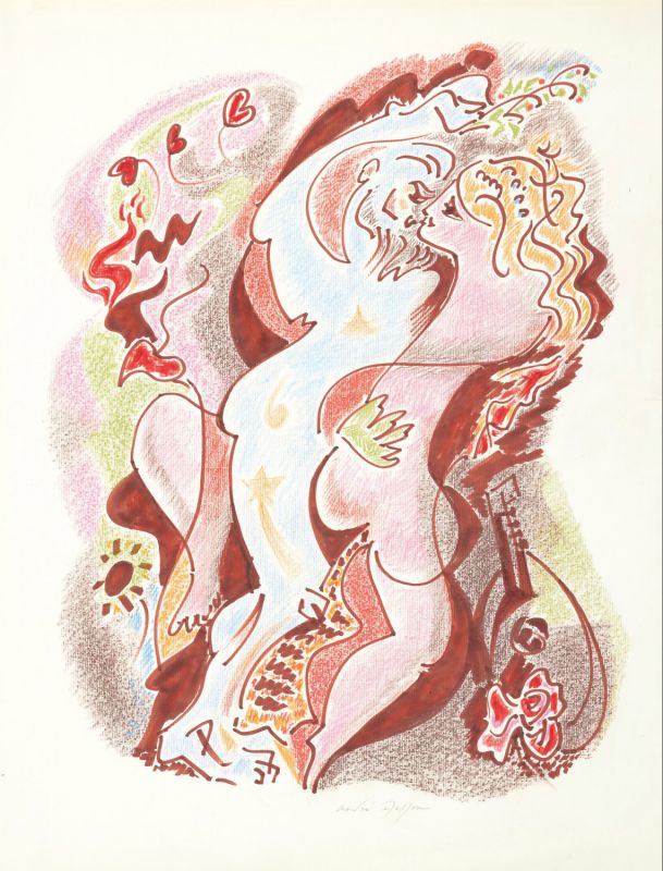 Sans titre (Dessin (moderne)) - André  MASSON