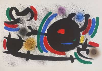 Miro Lithographe I (Litografía) - Joan  MIRO