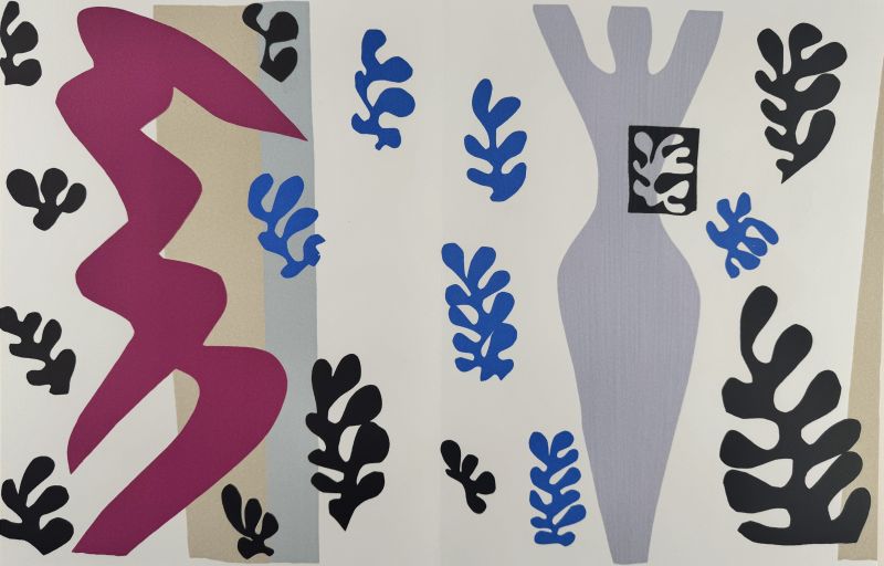 Le lanceur de couteaux (Litografía) - Henri  MATISSE