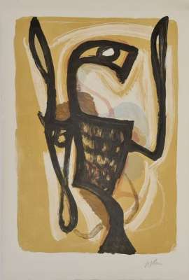 Oiseau de Lune (Lithograph) - Jean-Michel ATLAN