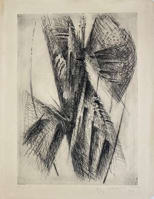 Bernhard HEILIGER (1915-1995) (Gravure) - Bernhard HEILIGER