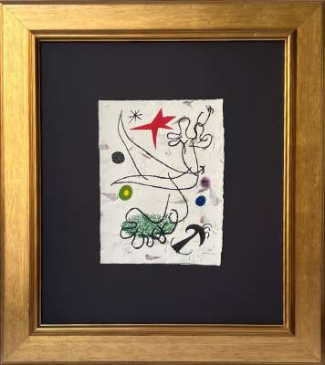 Mavena (Litografía) - Joan  MIRO