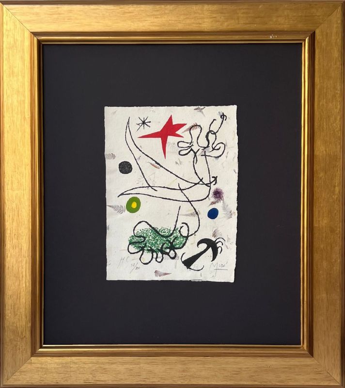 Mavena (Litografía) - Joan  MIRO